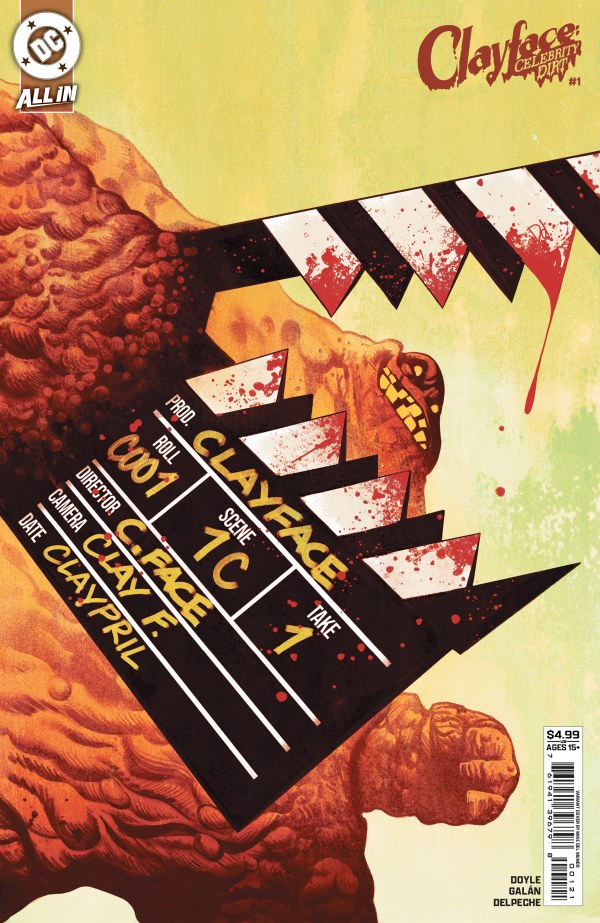 Clayface: Celebrity Dirt #1 Cover B Mike Del Mundo Variant