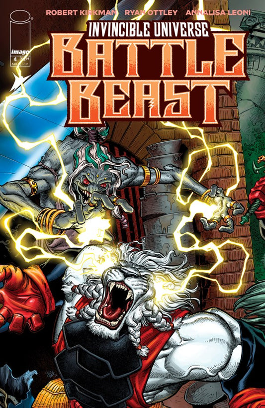 Invincible Universe: Battle Beast #4 Cover C 1:10 E.J. Su Connecting Variant