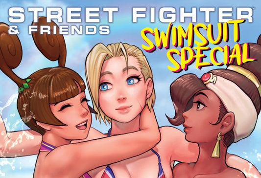 2025 Street Fighter & Friends Swimsuit Special #1 Cover B Quasimodox Variant