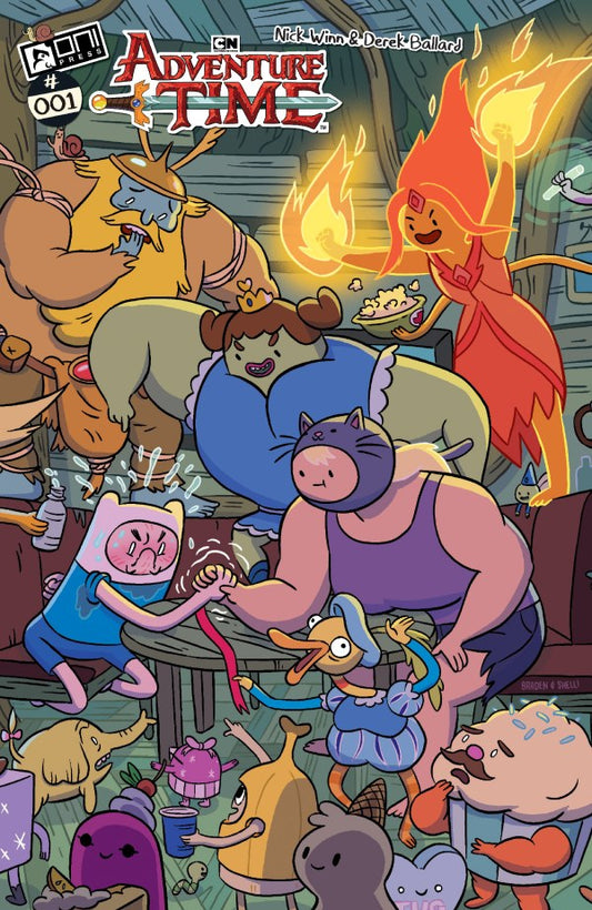Adventure Time #1 Cover I 1:10 Braden Lamb Connecting Variant