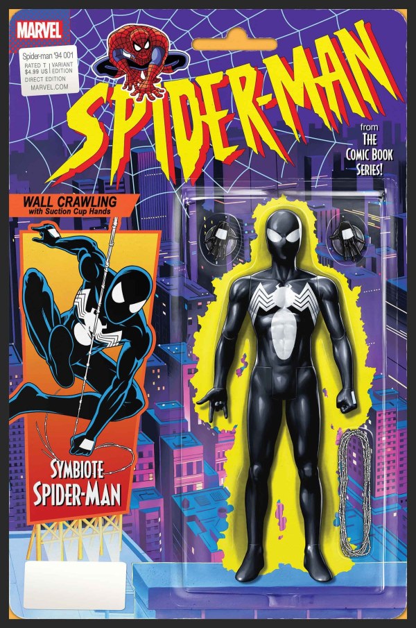 Spider-Man '94 #1 CGC 9.8 Custom Label John Tyler Christopher Action Figure Variant