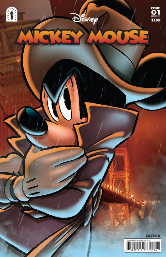 Mickey Mouse #1 Cover D 1:10 Andrea Freccero Wraparound Variant