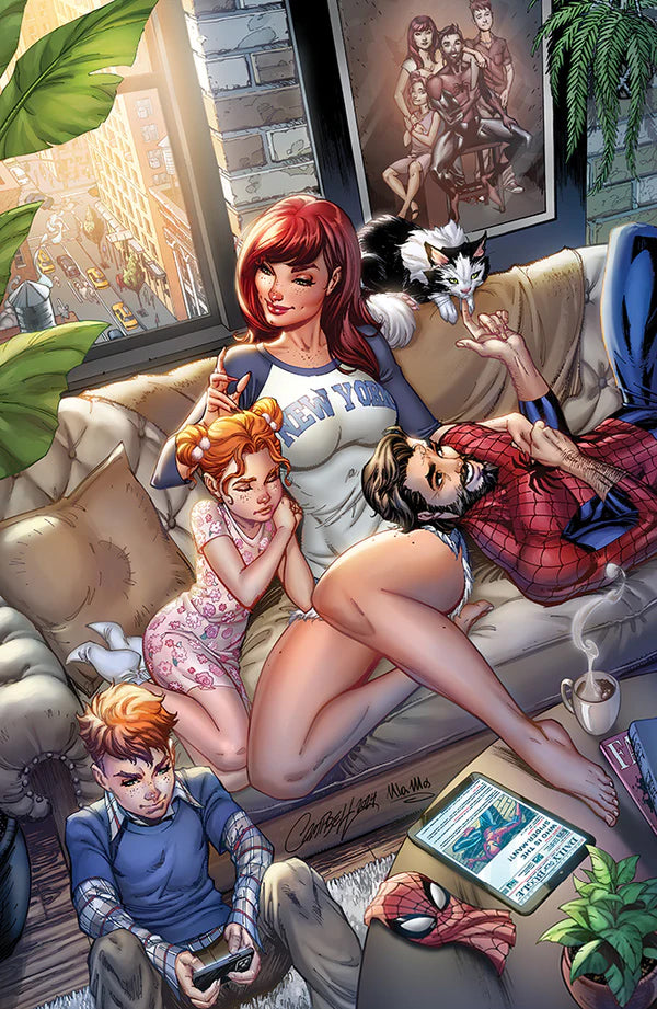 Ultimate Spider-Man #4 CGC 9.8 Signed by J. Scott Campbell Webstore SDCC 2024 Virgin Variant