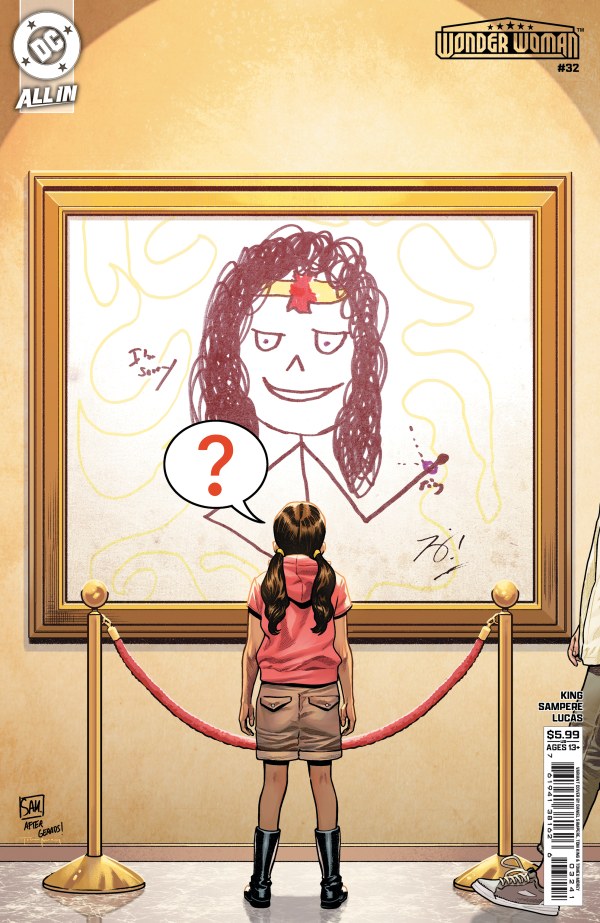 Wonder Woman #32 Cover D Daniel Sampere Variant