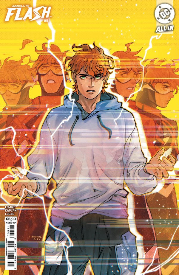 Absolute Flash #5 Cover B Haining Variant