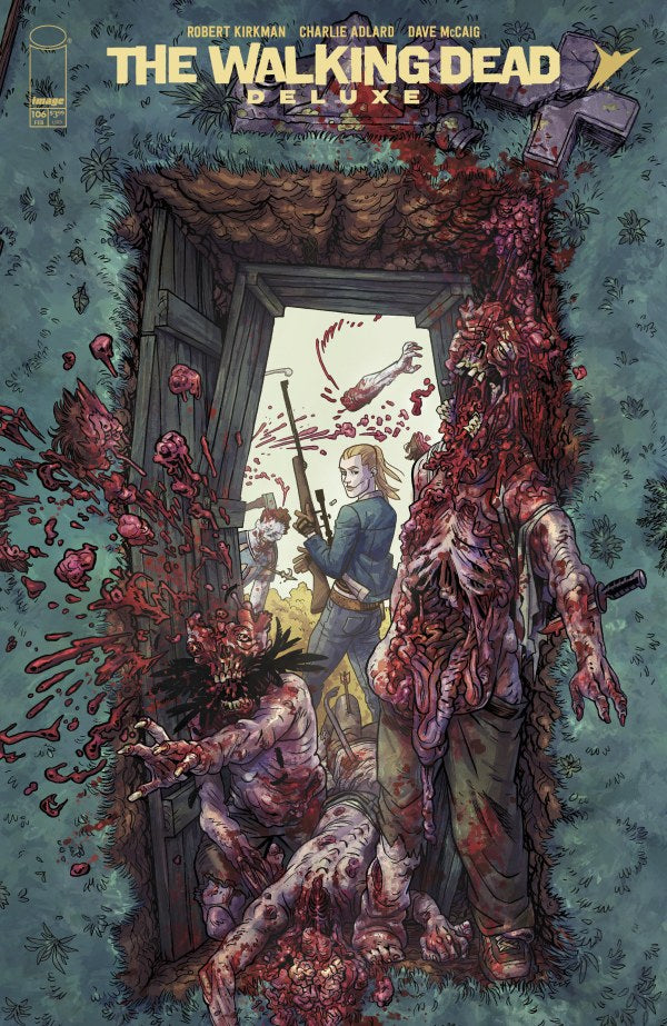 The Walking Dead Deluxe #106 Cover C Nate Bellegarde Connecting Variant