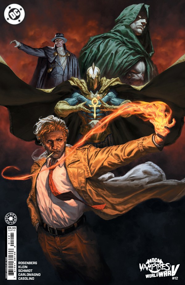 DC vs. Vampires: World War V #12 Cover C Dat Phan Variant