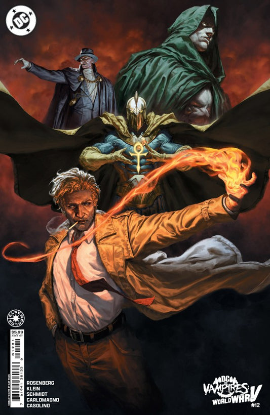 DC vs. Vampires: World War V #12 Cover C Dat Phan Variant