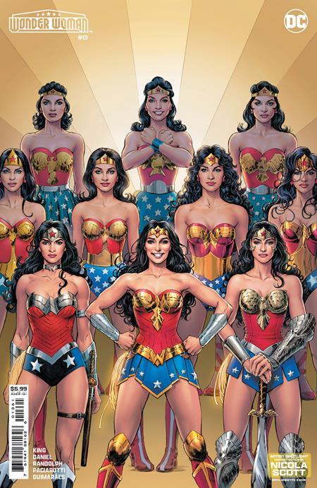 Wonder Woman #13 Cover D Nicola Scott Artist Spotlight