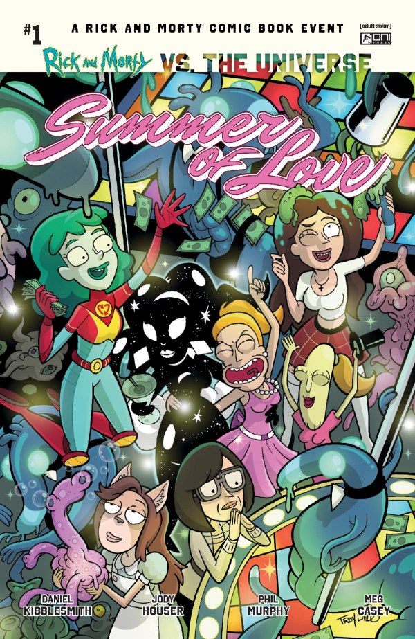 Rick and Morty vs. the Universe: Summer of Love #1 Cover E 1:50 Troy Little Prime Variant