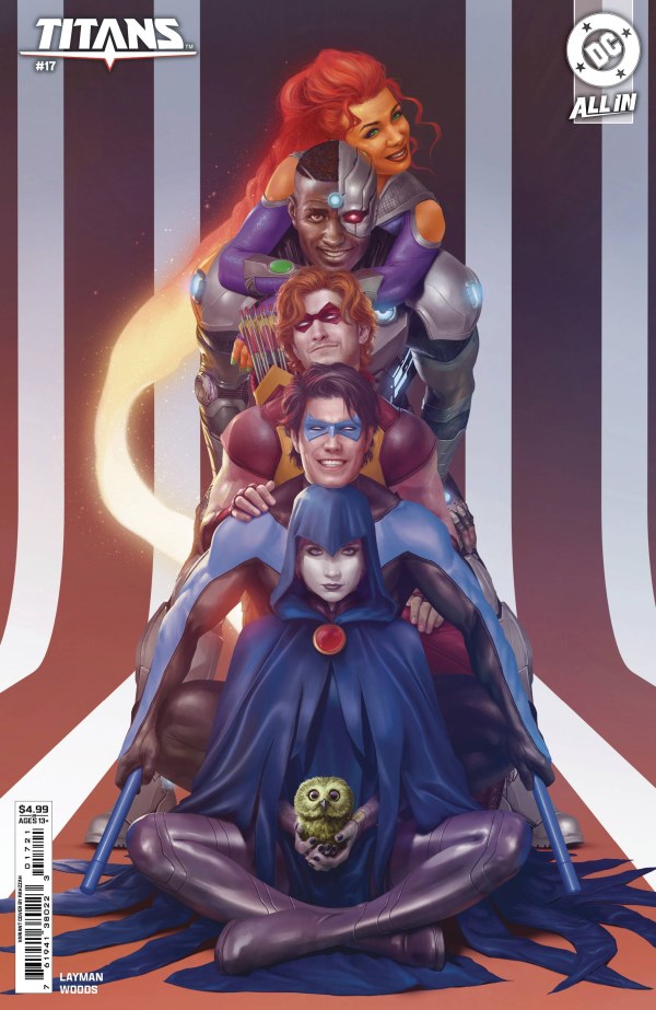 Titans #17 Cover B Rahzzah Card Stock Variant