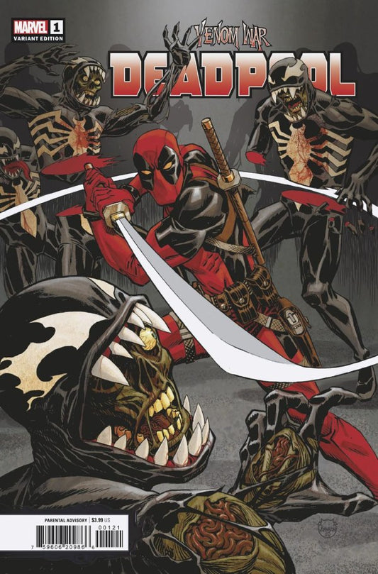 Venom War: Deadpool #1 Dave Johnson Variant