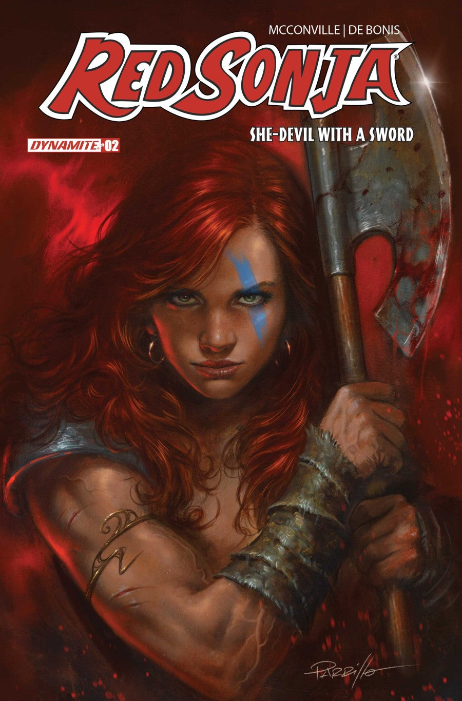Red Sonja: She-Devil with a Sword #2 Cover B Lucio Parrillo Variant