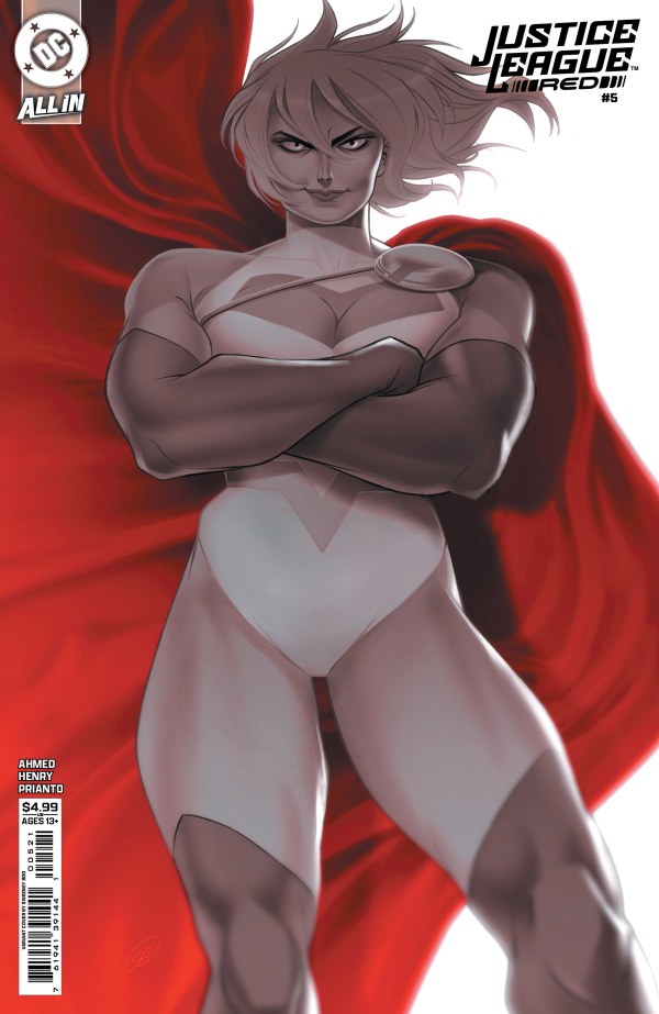 Justice League Red #5 Cover B Sweeney Boo Variant