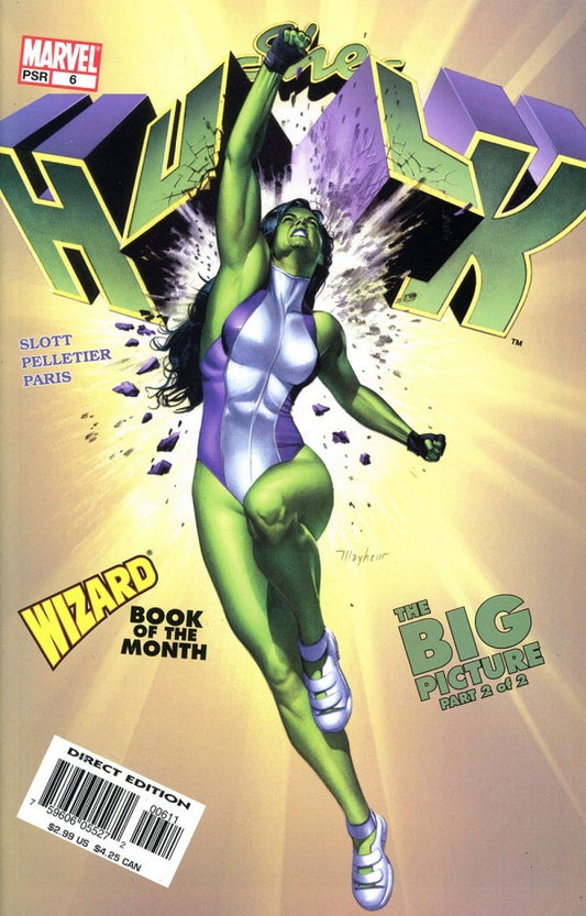 She-Hulk #6 (2004) CBCS 9.6, Signed by Mike Mayhew