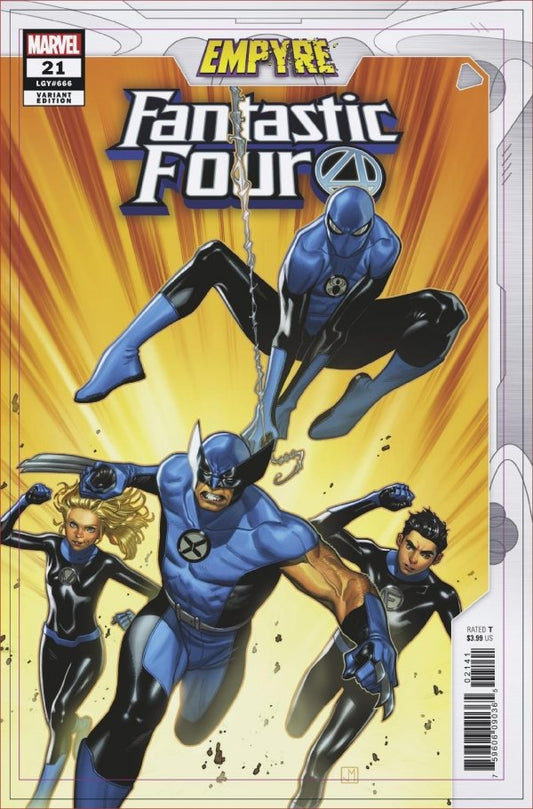 Fantastic Four #21 Jorge Molina Empyre Variant (2020)