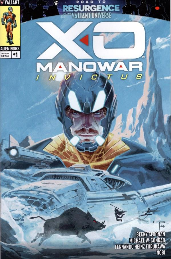 X-O Manowar: Invictus #1-4 Full Set