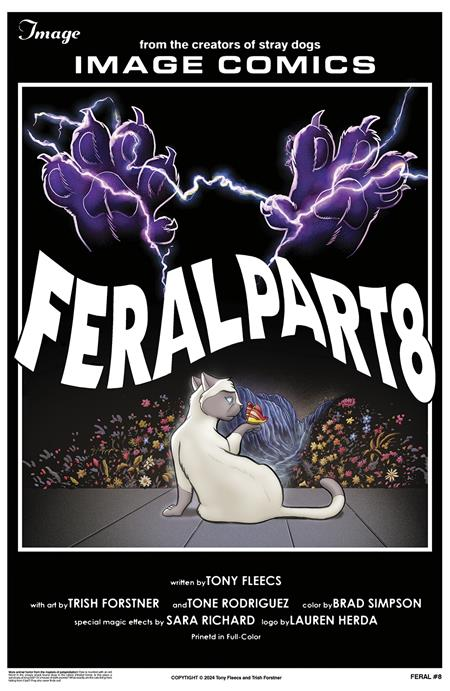 Feral #8 Cover B Tony Fleecs Phenomenon Homage Variant