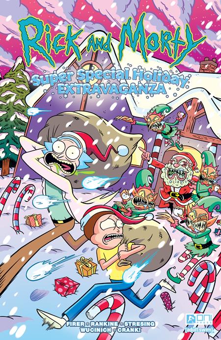 Rick and Morty: Super Special Holiday Extravaganza #1 Cover C Marc Ellerby Variant