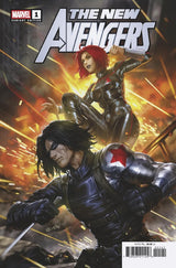 The New Avengers #1 Derrick Chew Black Widow and Winter Soldier Variant