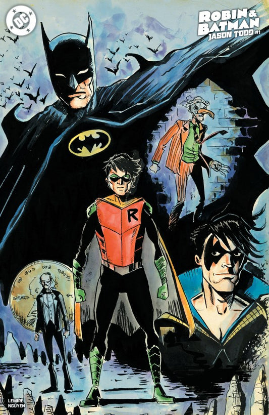 Robin & Batman: Jason Todd #1 Cover B Jeff Lemire Variant