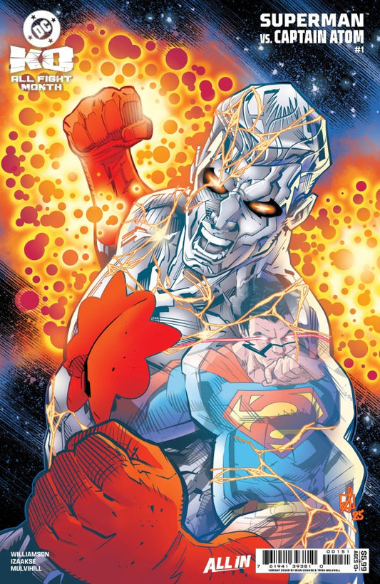 DC K.O.: Superman vs. Captain Atom #1 Cover E Sean Izaakse Variant