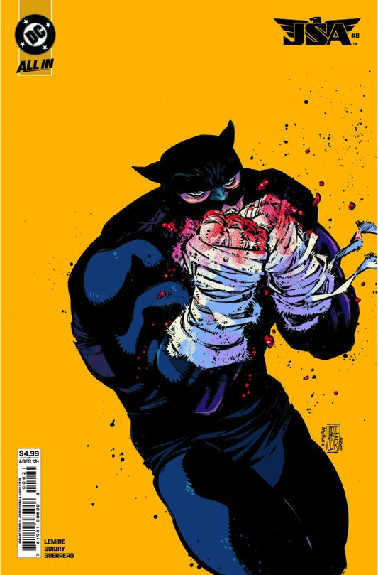 JSA #8 Cover B Jorge Corona Variant