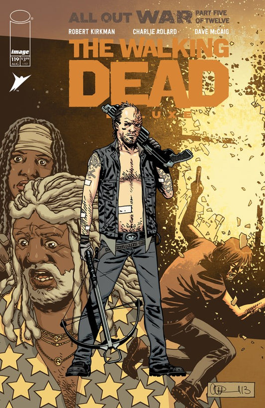 The Walking Dead Deluxe #119 Cover B Charlie Adlard Variant