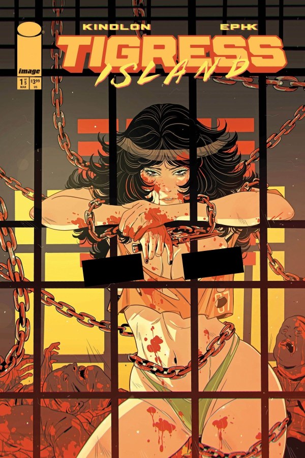 Tigress Island #1 Cover C Luana Vecchio NSFW Variant