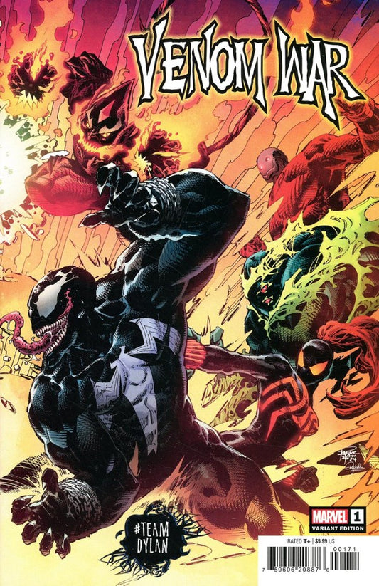 Venom War #1 Philip Tan #TeamDylan Connecting Variant