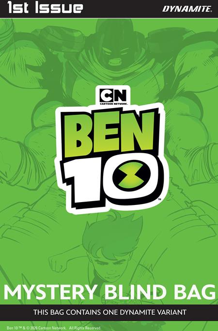 Ben 10 #1 Cover G Blind Bag Variant