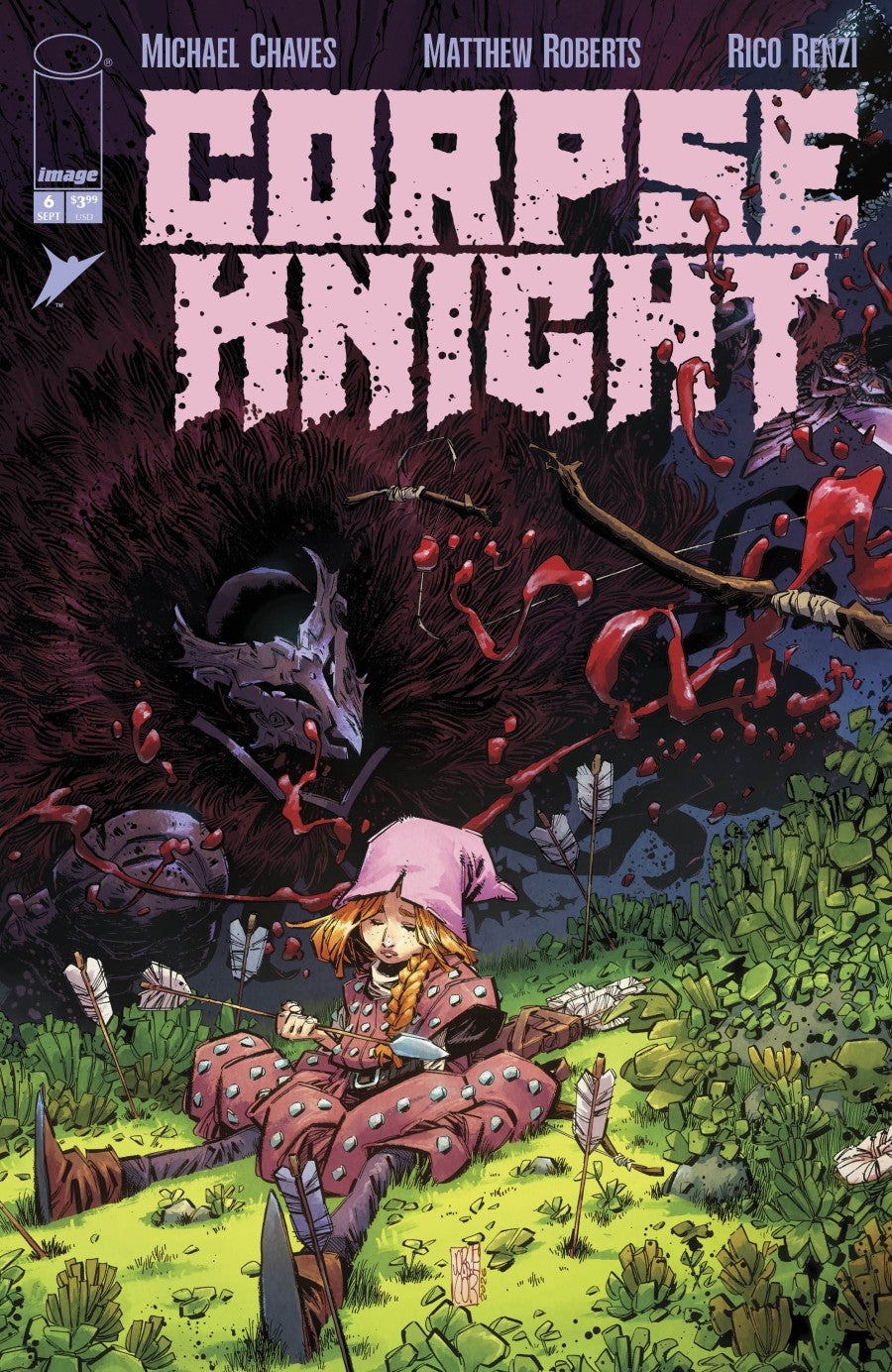 Corpse Knight #6 Cover B Jorge Corona Variant