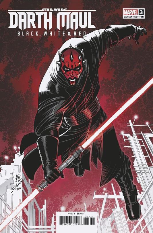 Star Wars: Darth Maul - Black, White & Red #3 variant edition