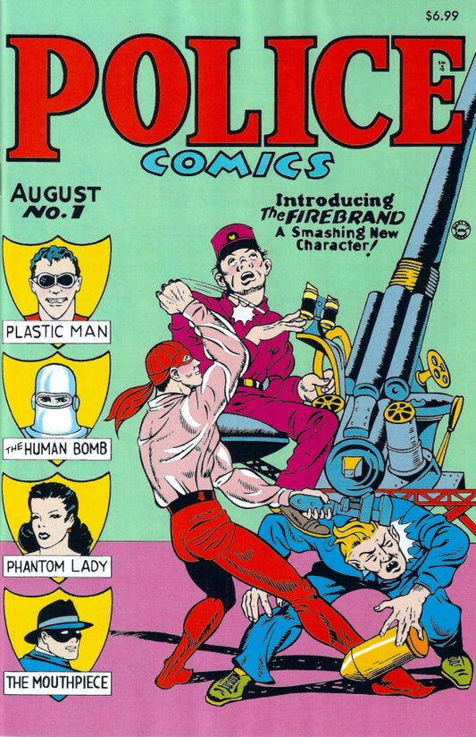 Police Comics #1 Facsimile Edition 2024