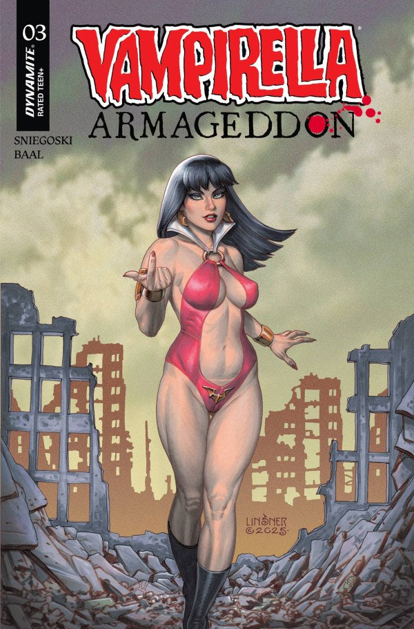 Vampirella: Armageddon #3 Cover C Joseph Michael Linsner Variant