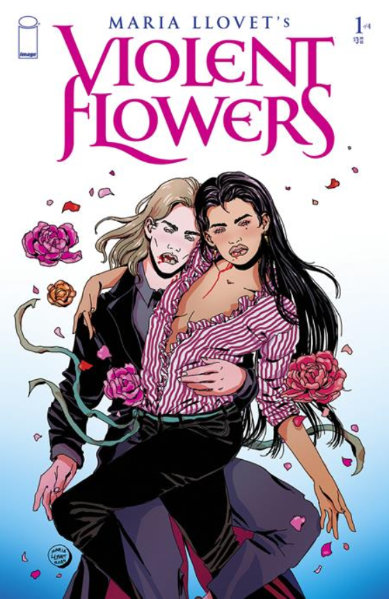 Violent Flowers #1 Cover B Maria Llovet Roses Variant