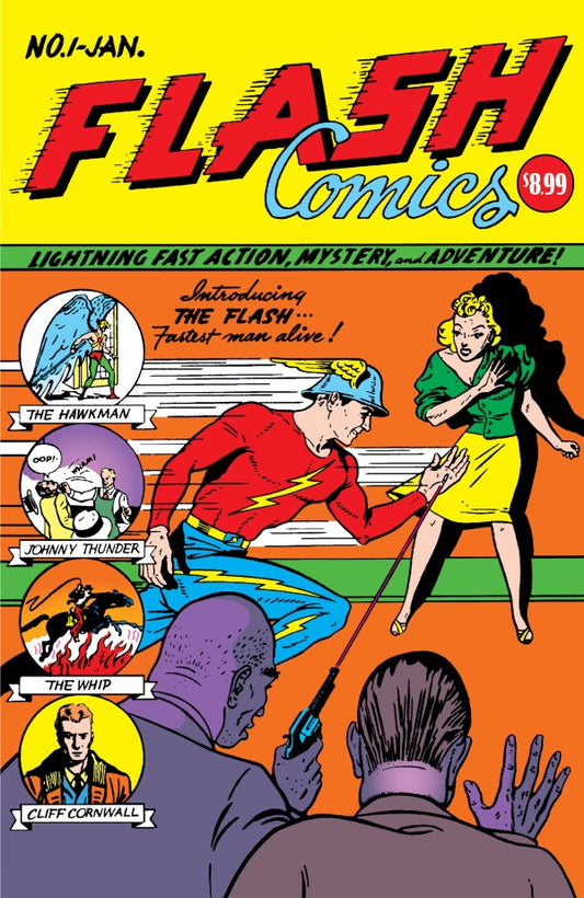 Flash Comics #1 Facsimile Edition 2024 Foil Variant