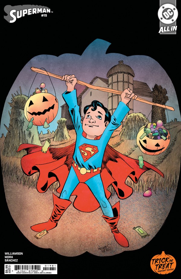 Superman #19 Cover E Kelley Jones Trick or Treat