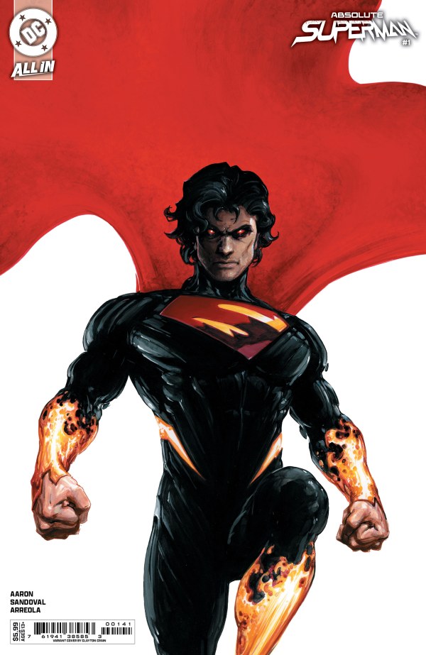 Absolute Superman #1 Cover D Clayton Crain