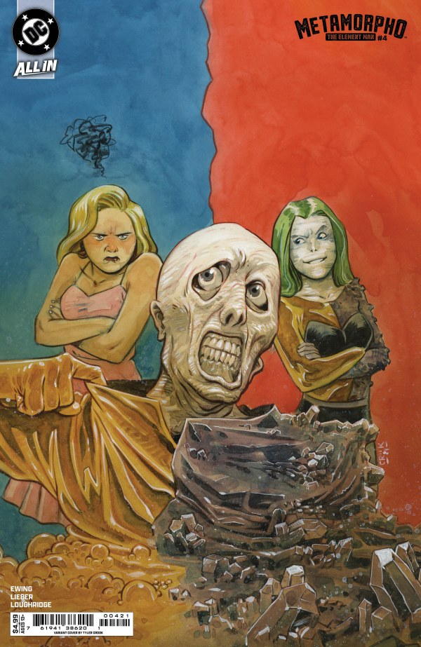 Metamorpho: The Element Man #4 Cover B Tyler Crook Variant