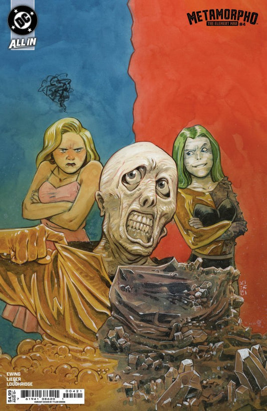Metamorpho: The Element Man #4 Cover B Tyler Crook Variant