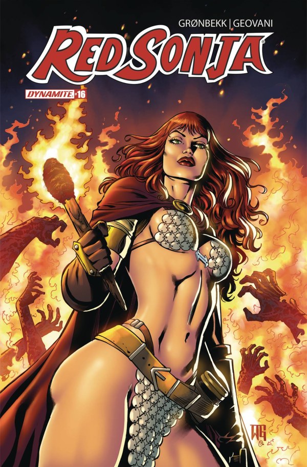 Red Sonja #16 Cover D Walter Geovani Variant