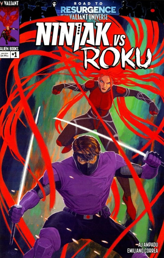 Ninjak Vs. Roku Full Set #1-4