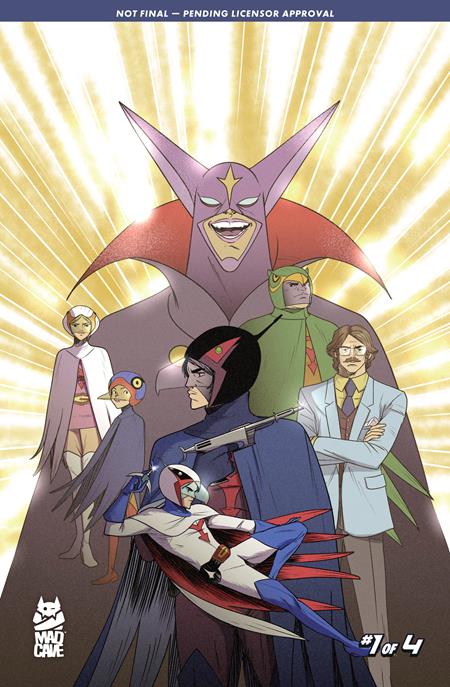 Gatchaman: Only One Earth #1 Cover B Nuno Plati Variant