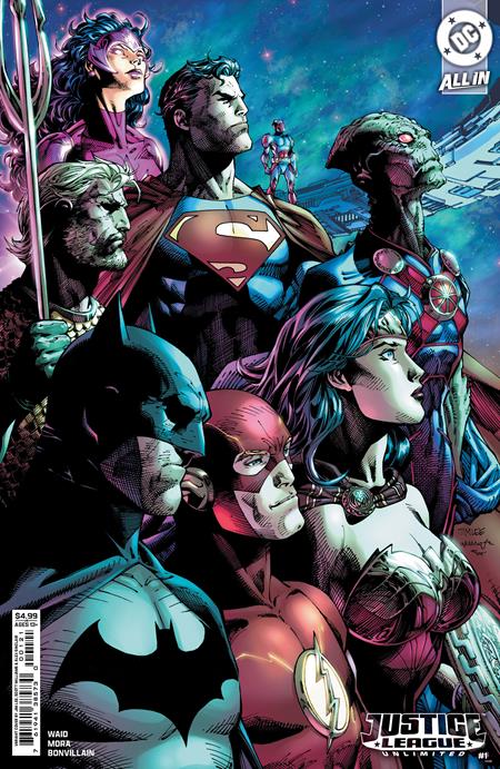 Justice League Unlimited #1 Cover B Jim Lee