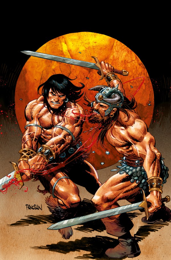 Conan the Barbarian #22 Cover E Dan Panosian Foil Virgin Variant