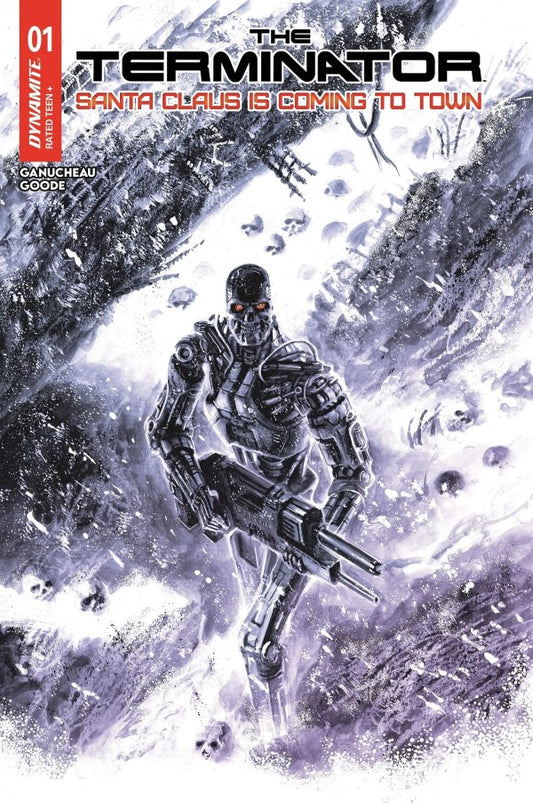 The Terminator: Santa Claus Is Coming to Town #1 Cover B Francesco Biagini Variant