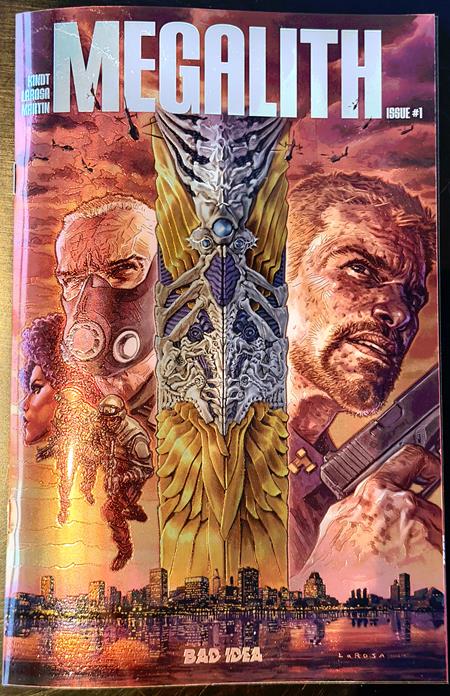 The Olympus Saga: Megalith #1 Cover C Lewis LaRosa Chromium Variant