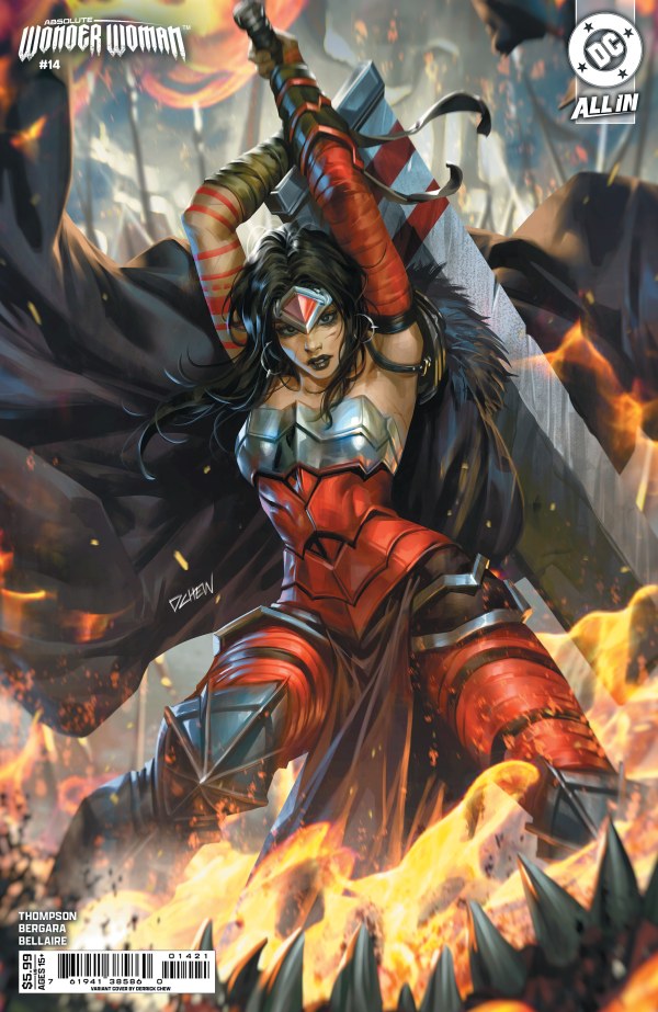 Absolute Wonder Woman #14 Cover B Derrick Chew Variant