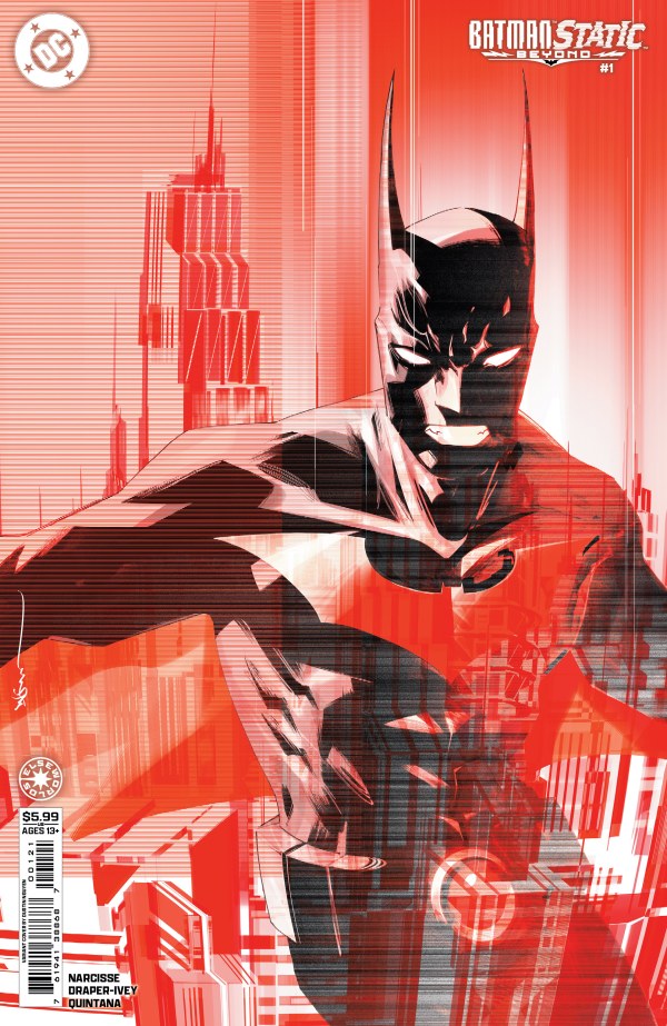 Batman / Static: Beyond #1 Cover B Dustin Nguyen Variant